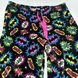 Vibrant Comic Book Pajama Pants with Elastic Waistband